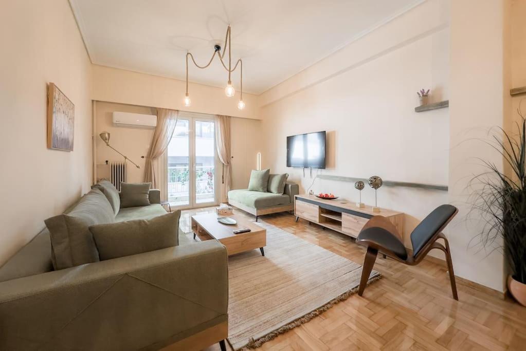 Spacious Urban Apt In The Heart Of Athen Eksteriør bilde